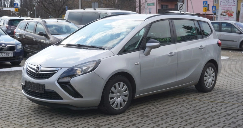Opel Zafira cena 35500 przebieg: 152000, rok produkcji 2014 z Czerniejewo małe 497